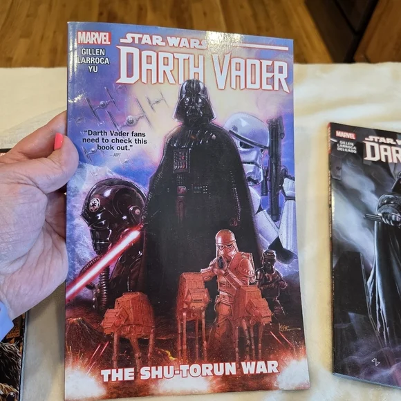 Star Wars Marvel Graphic Novel Lot - Darth Vader, Rogue One, Bounty Hunters (6) - Picture 3 of 14